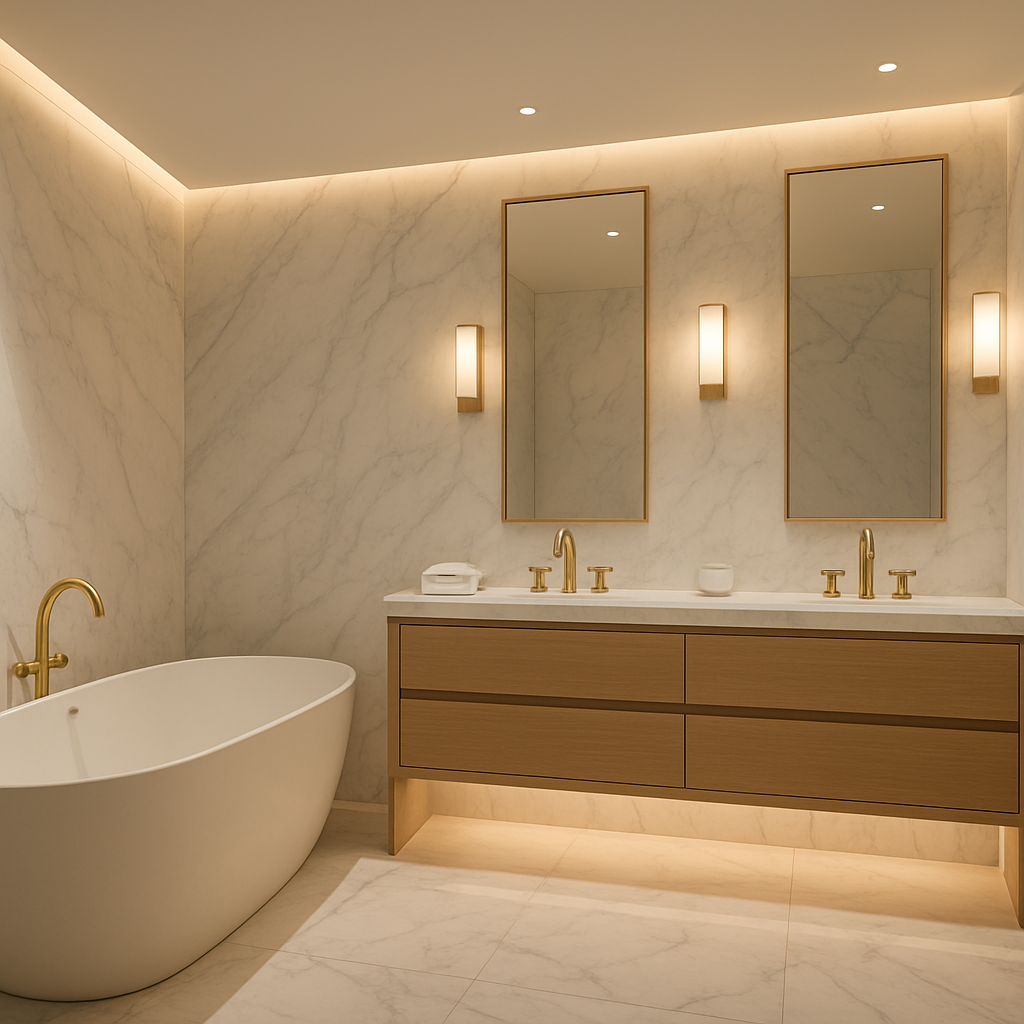 Desain Kamar Mandi Spa